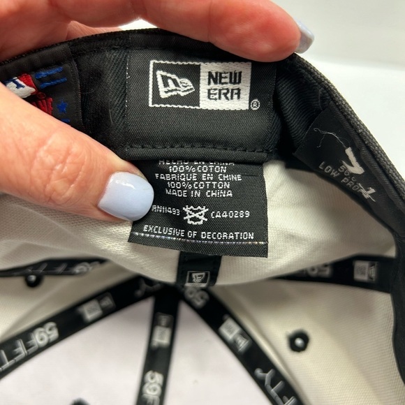 New Era 59Fifty Baltimore Orioles Cap - Size 7 1/8 Low Profile Canvas/Denim - Picture 9 of 11